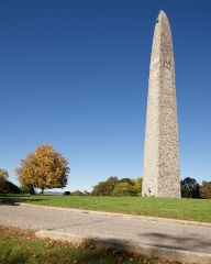 Bennington Battle Monument completed in 1889 in Bennington Vermo