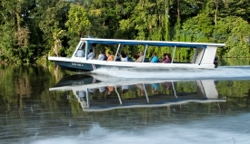 Boat on Costa Rica River