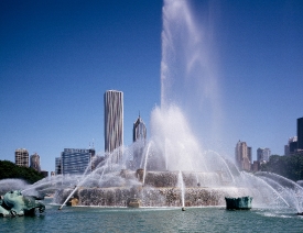 Buckingham fountain Chicago Illinois