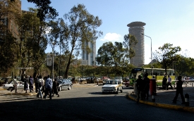 Building and Streets of  Nairobi Kenya