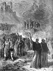 Burning of heretics in Paris