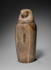 Canopic Jar with Falcons Head