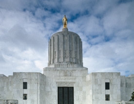 Capitol Building in Salem Oregon photo 