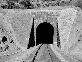 central pacific Transcontinental Railroad Tunnel in California