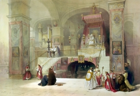 Chapel of the Annunciation Nazareth April 28th 1839