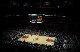 Chicago Bulls basketball game at the United Center Chicago Illin