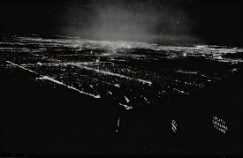 City Night Lights Los Angeles 1950