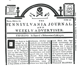 colonial newspaper