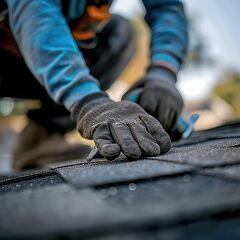 Crafting a Sturdy Roof Under the Sun's Warm Light