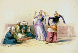 Dancing girls at Cairo