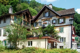 Decorative House in Switzerland