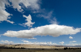 desert bule sky clouds