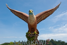 eagle square and statue island langkawi malaysia