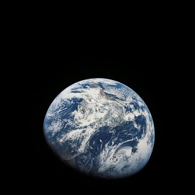 earth from luna orbit apollo 8