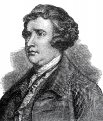 Edmund Burke the great British politician