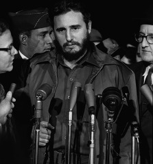 Fidel Castro portrait photo image