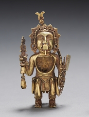 Figure of a Warrior aztec period