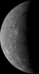 first image of Mercury acquired by NASA Mariner