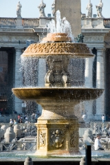 Fountain in St.Peters Square,