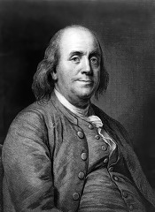 Franklin Benjamin portrait photo image