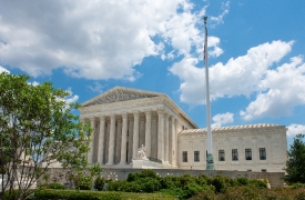Front Steps and Columns of the Supreme Court