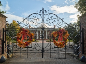 Gateway to the Governor s Mansion in Little Rock