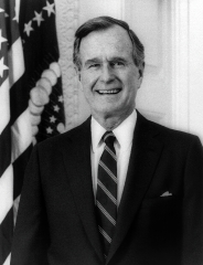 George Herbert Bush Portrait