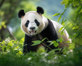 giant panda panda