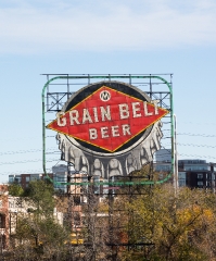 Grain Belt Beer sign Minneapolis Minnesota