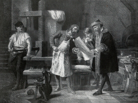 Gutenbergs Invention the Printing Press