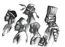 Historic Illustration of Africa 037