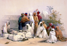 In the slave market of Cairo