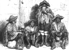 Indians of Cuzco Peru