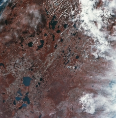 infrared photograph of orlando florida