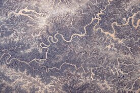 International Space Station thirsty landscape