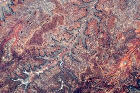 International Space Station water valley color magnificent