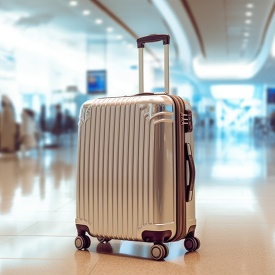 lightweight hardsided luggage with wheels with airport checkin