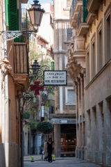 Mallorca Spain Narrow Street