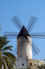 Mallorca Spain Windmill