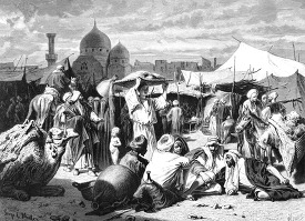 market in lower egypt