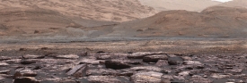 mars rover purplehued rocks near on mars 2