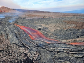 Mauna Loa Fissure 3 Lava Channel