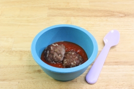 Meatballs and Marinara Sauce