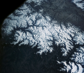 mercury atlas 9 view of the himalaya mountain range