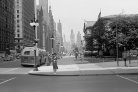Michigan Avenue Chicago Illinois 1940