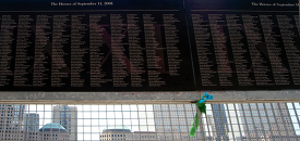 names of the deceased at ground zero world trade center new york