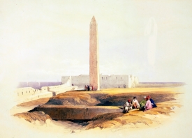 Obelisk at Alexandria commonly called Cleopatra's needle