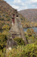 old coaling tower