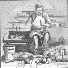 old hand shoemaker