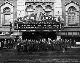 Oriental Theatre 1930 historic photo